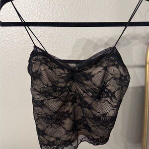 Wild Fable Black Lace Top